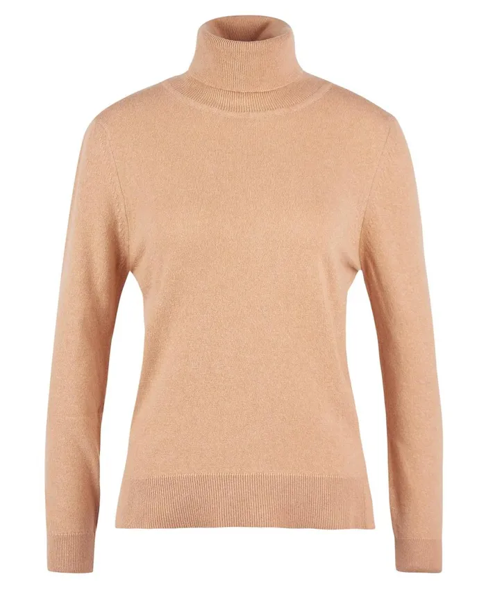 Women Sweaters and Knitwear Barbour Pendle RollNeck Sweatshirt Caramelfawn Women Sweaters and Knitwear Barbour Pendle RollNeck Sweatshirt Caramelfawn