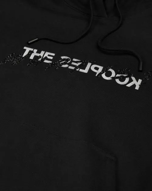 Women Sweatshirts The Kooples Black What Is Hoodie With Rhinestones Black