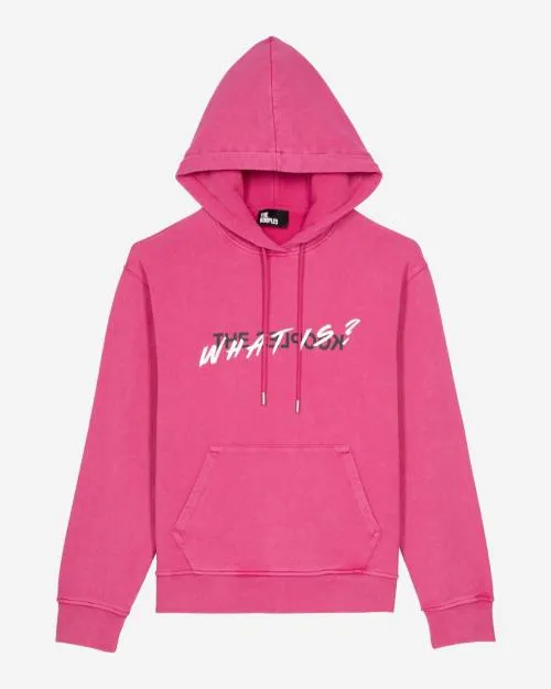 Women Sweatshirts The Kooples Pink What Is Hooded Sweatshirt Fushia
