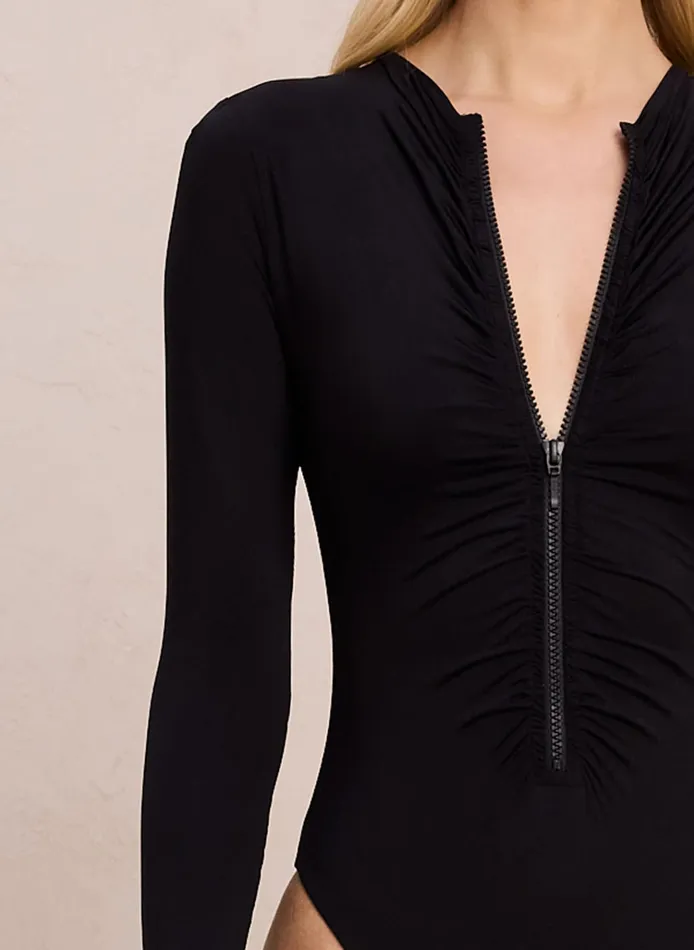 Women Swim ALC Ansel Swimsuit Black