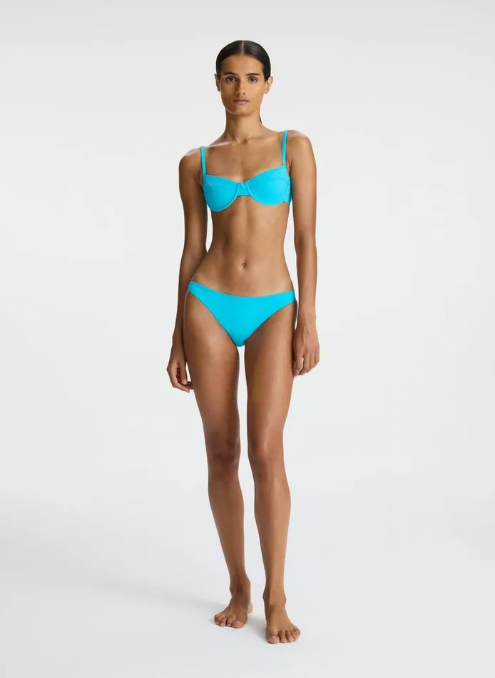 Women Swim ALC Dylan Bikini Top Light Cerulean