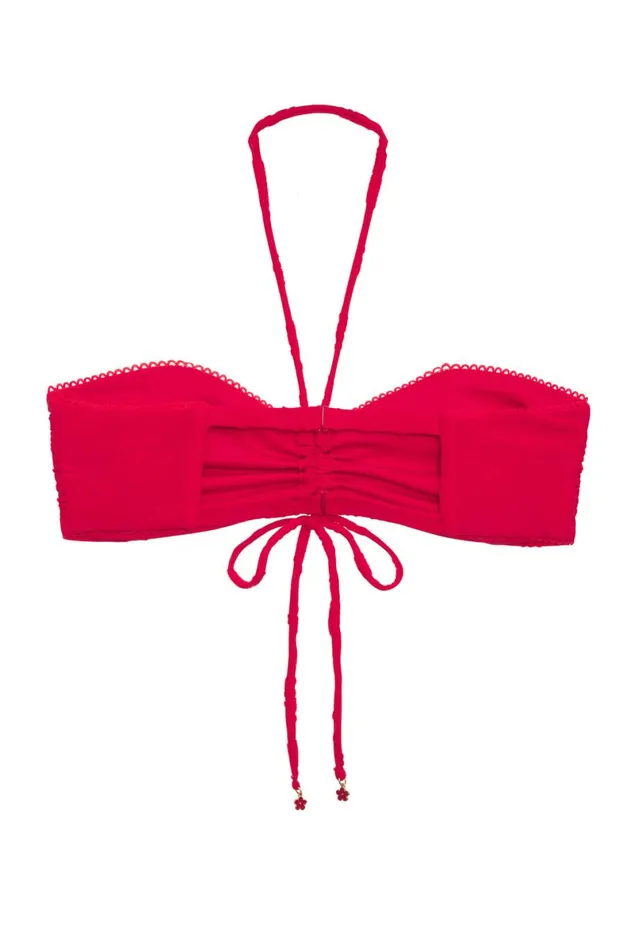 Women Swim For Love and Lemons Sabrina Bikini Top Red Women Swim For Love and Lemons Sabrina Bikini Top Red