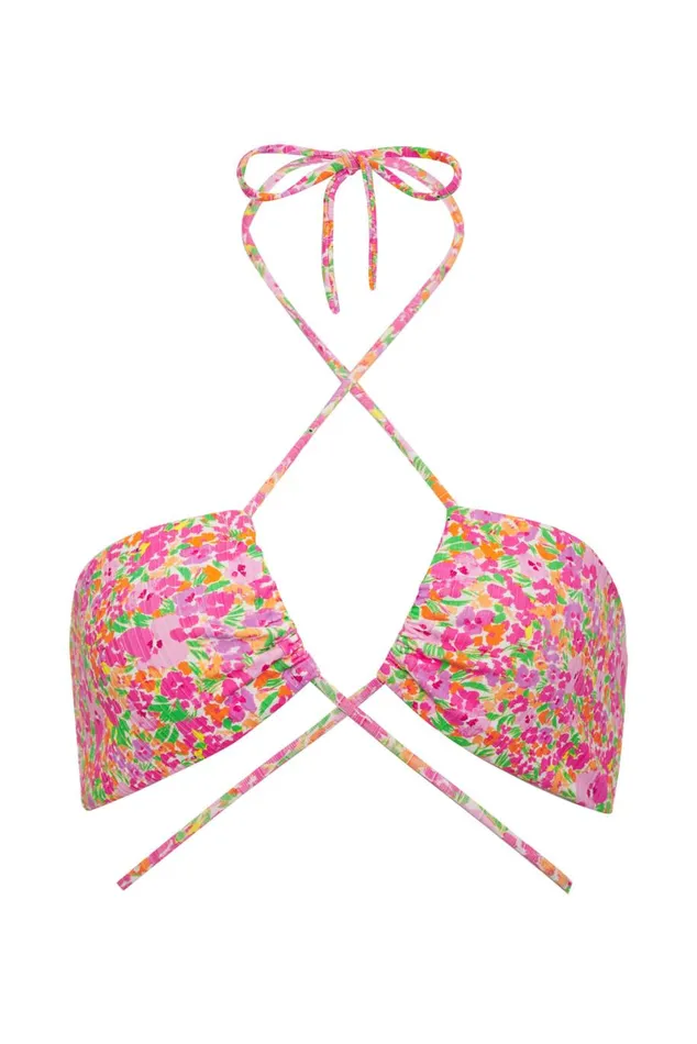 Women Swim For Love and Lemons Sidra Swim Top Pink Women Swim For Love and Lemons Sidra Swim Top Pink