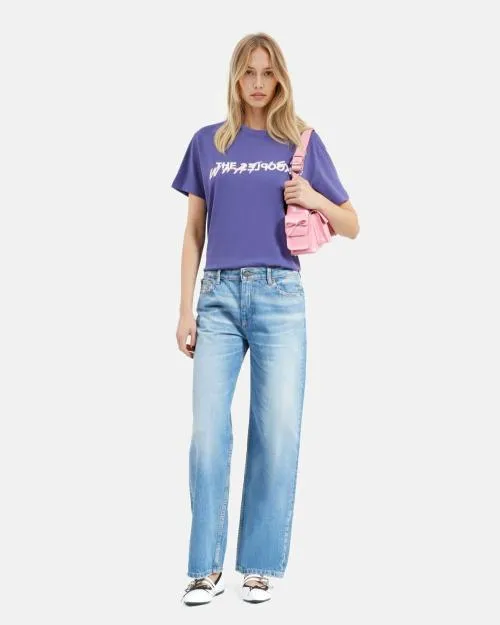 Women Tshirts The Kooples Purple What Is TShirt Blue Atlantique
