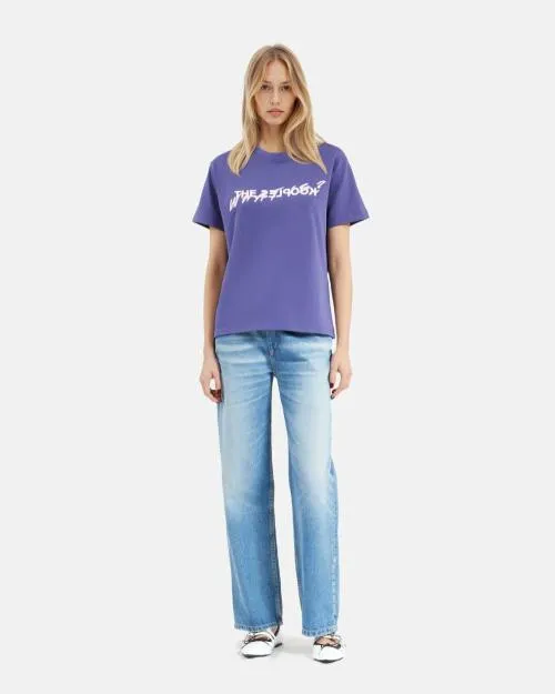 Women Tshirts The Kooples Purple What Is TShirt Blue Atlantique