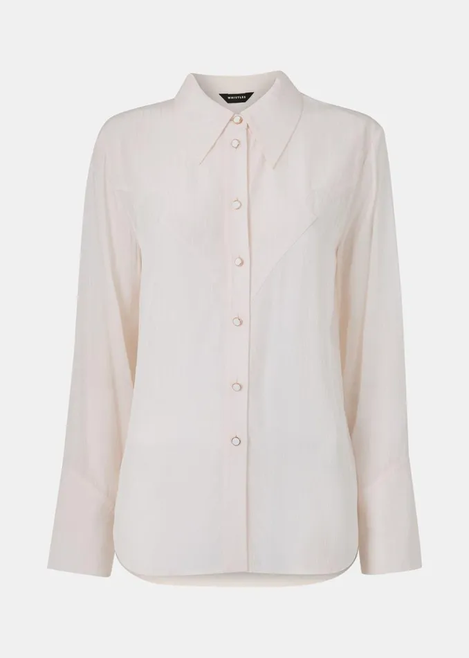 Women Tailoring Whistles Ivory Orla Western Detail Shirt