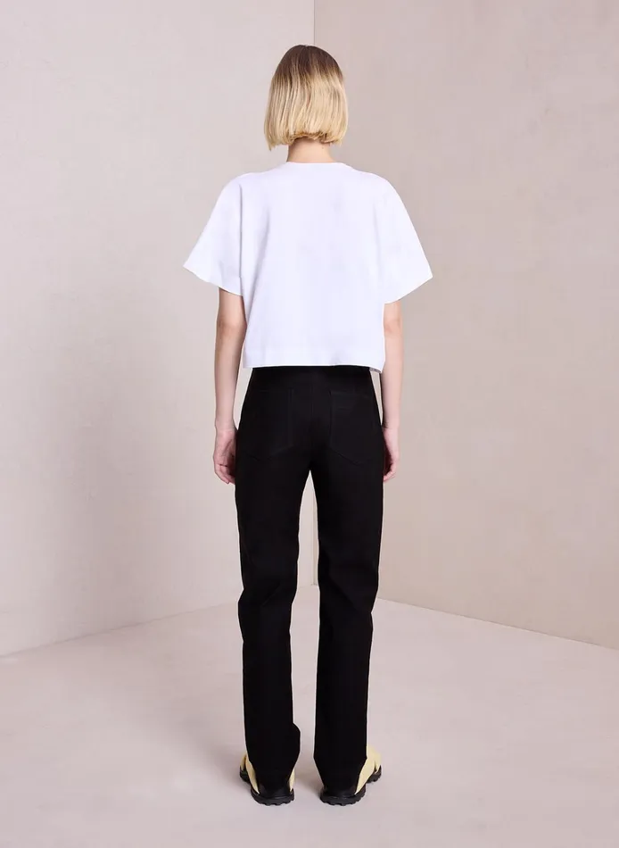Women Tees and Tanks ALC Oliver Cotton Jersey Tee White
