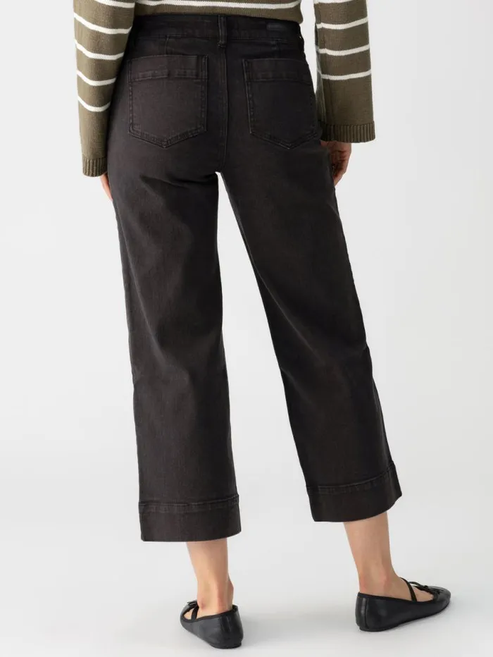 Women The Marine Standard Rise Denim Pant Obsidian Sanctuary Clothing Pants