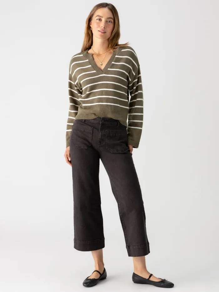 Women The Marine Standard Rise Denim Pant Obsidian Sanctuary Clothing Pants