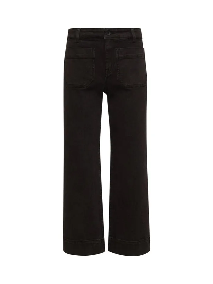 Women The Marine Standard Rise Denim Pant Obsidian Sanctuary Clothing Pants
