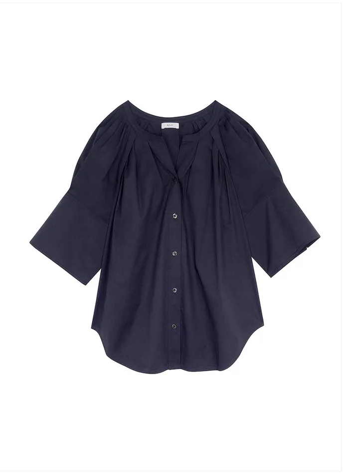 Women Tops ALC Chloe Cotton Top Nightshade