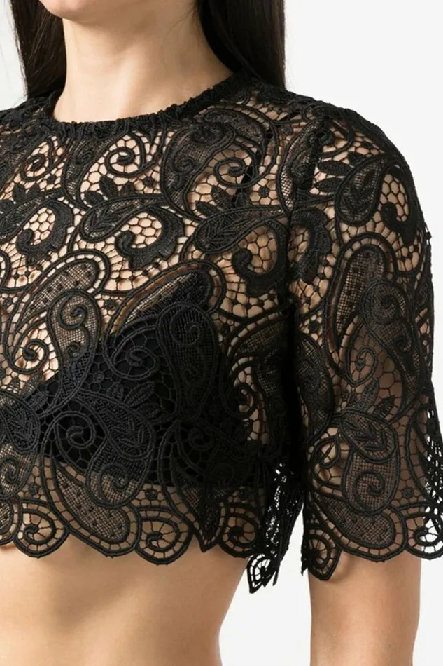 Women Tops DODO BAR OR Martina Top Black