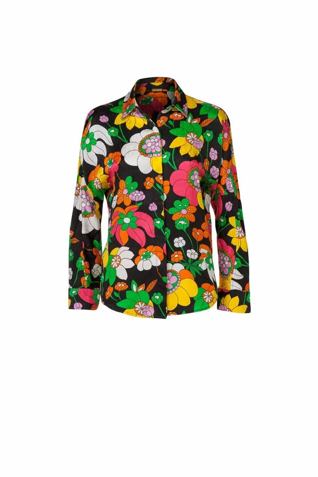 Women Tops DODO BAR OR Noemie Shirt Melissa Black Print