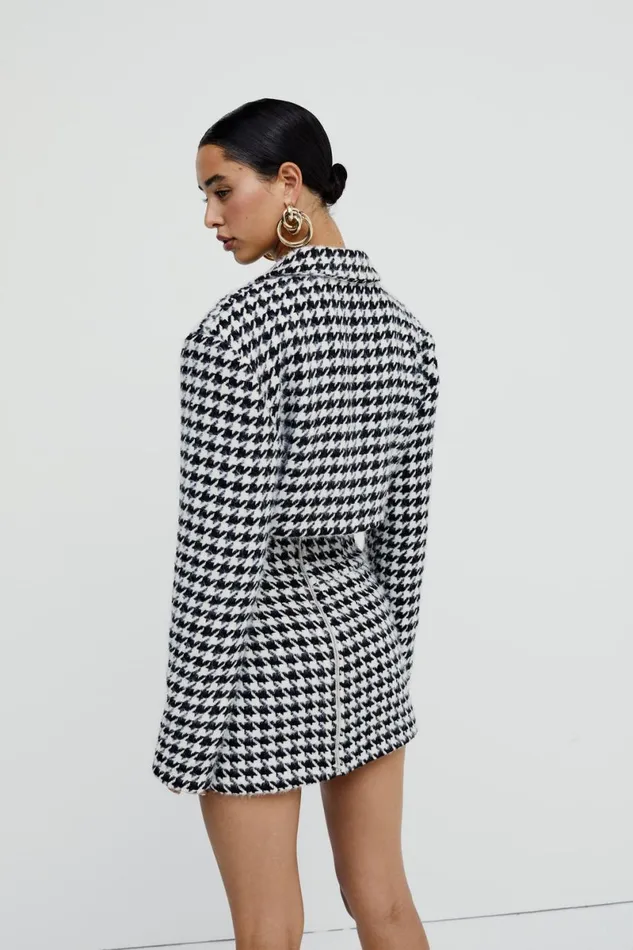 Women Tops For Love and Lemons Bonnie Cropped Blazer Black
