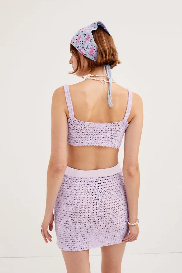 Women Tops For Love and Lemons Charlotte Bralette Top Purple Women Tops For Love and Lemons Charlotte Bralette Top Purple