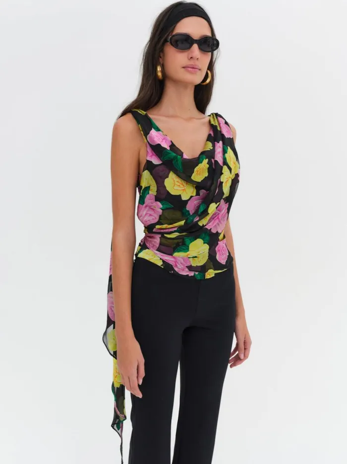 Women Tops For Love and Lemons Zoey Top Black Women Tops For Love and Lemons Zoey Top Black
