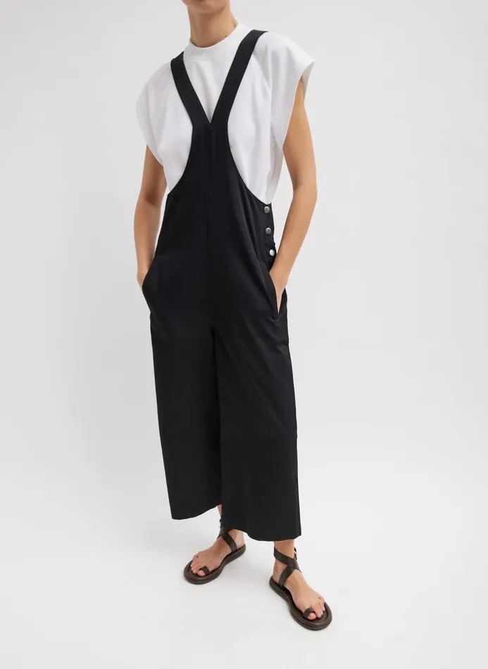 Women Tops Tibi Summer Sweatshirting Sleeveless Easy Top White