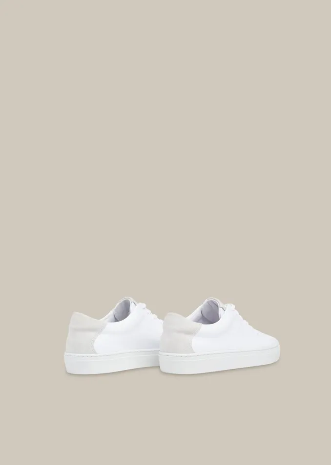 Women Trainers Whistles White Raife Minimal Trainer