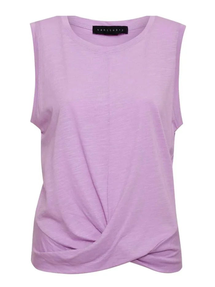 Women Twisted Tank Iris Sanctuary Clothing Tees and Tops