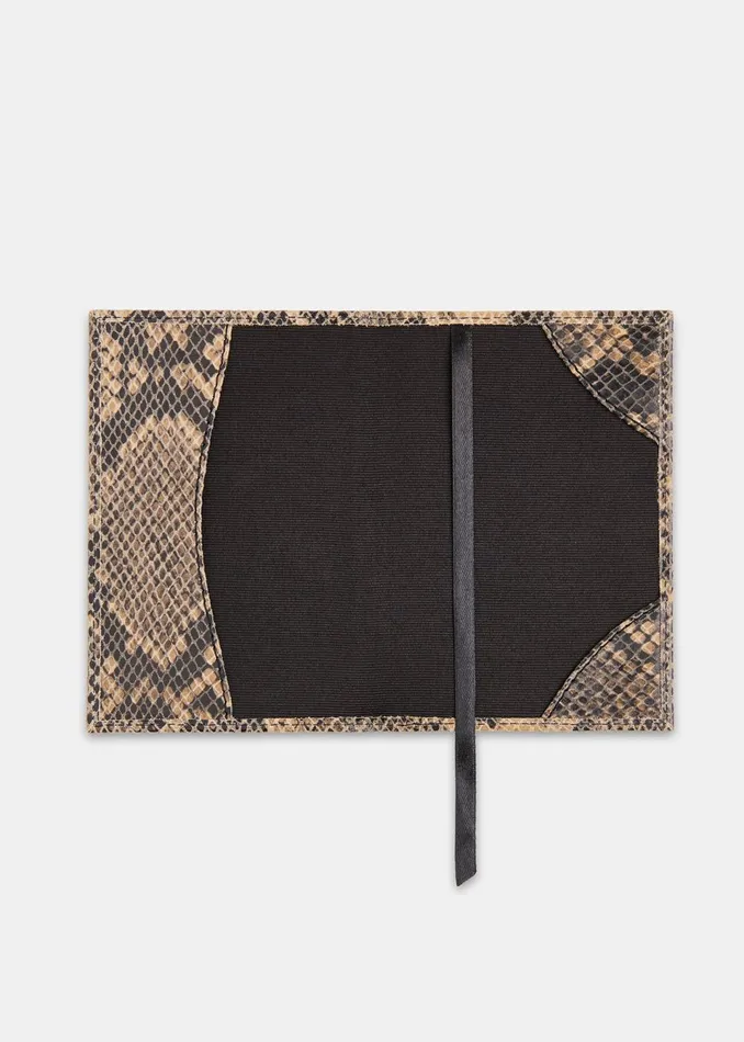 Women Wallets and Cardholders Whistles Snake Print Snake Passport Holder