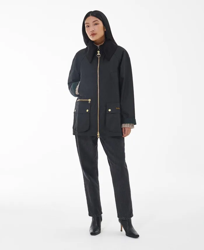 Women Waxed Jackets Barbour Gunnerside Wax Jacket Classic Blackclassic Blacksage Tartan Women Waxed Jackets Barbour Gunnerside Wax Jacket Classic Blackclassic Blacksage Tartan