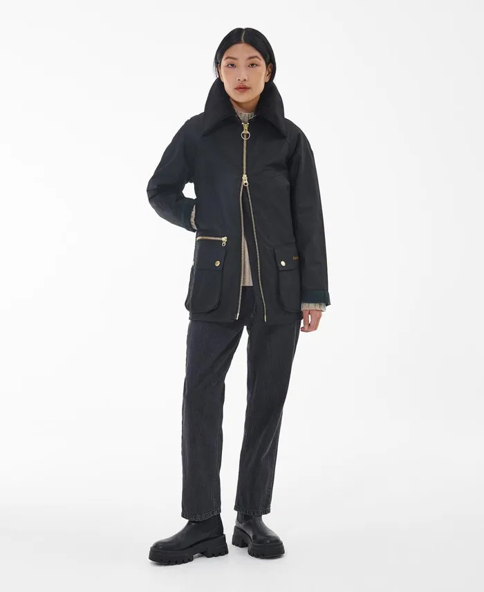 Women Waxed Jackets Barbour Gunnerside Wax Jacket Classic Blackclassic Blacksage Tartan Women Waxed Jackets Barbour Gunnerside Wax Jacket Classic Blackclassic Blacksage Tartan
