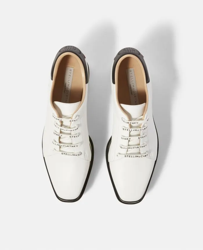 Women Wedges Stella McCartney SneakElyse Platform Shoes White