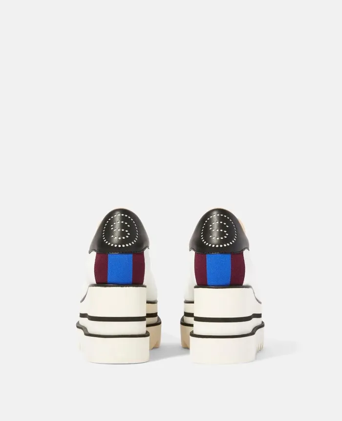 Women Wedges Stella McCartney SneakElyse Platform Shoes White