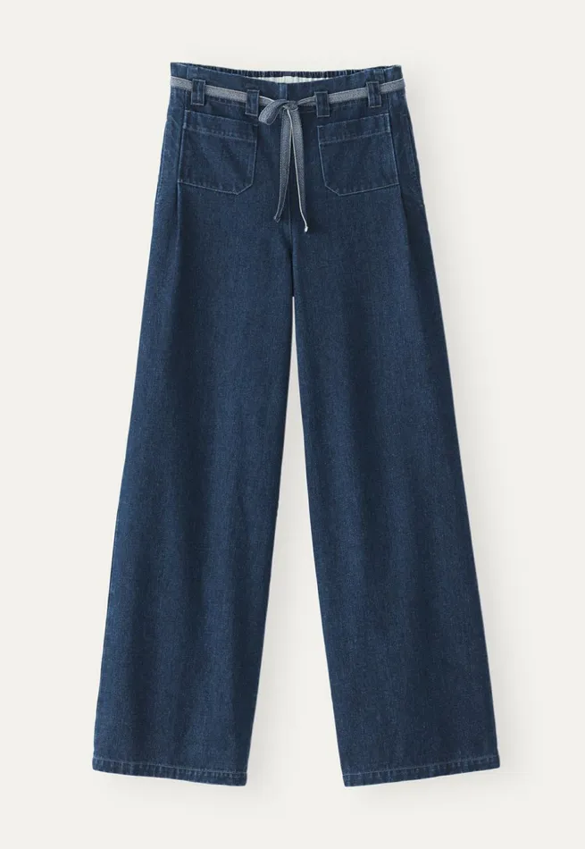 Women Wideleg Trousers Poetry Fashion Trousers and Shorts