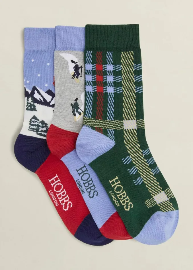 Women Winter Season Sock Multi Hobbs Socks and Tights